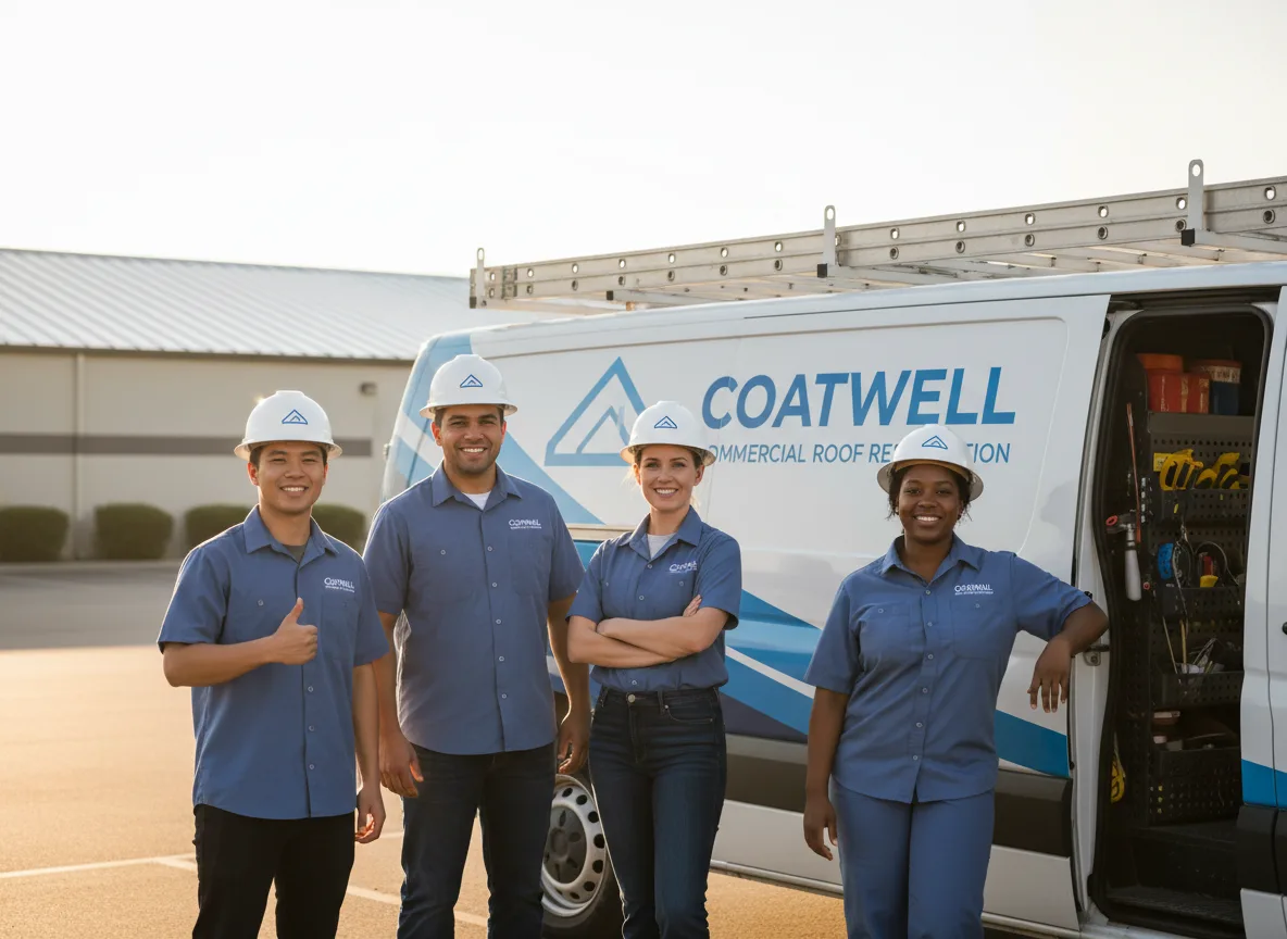 Commercial roof coating company in Nemours, WV